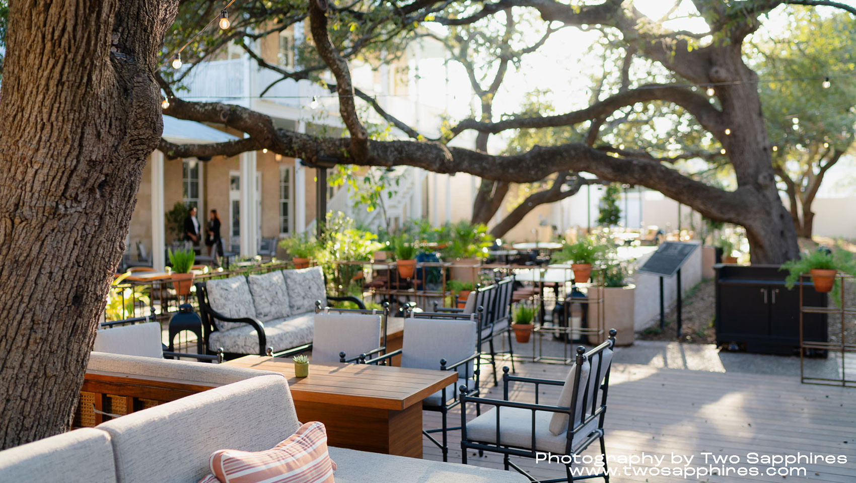 outdoor seating