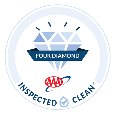 AAA 4 Diamond Inspected Clean badge