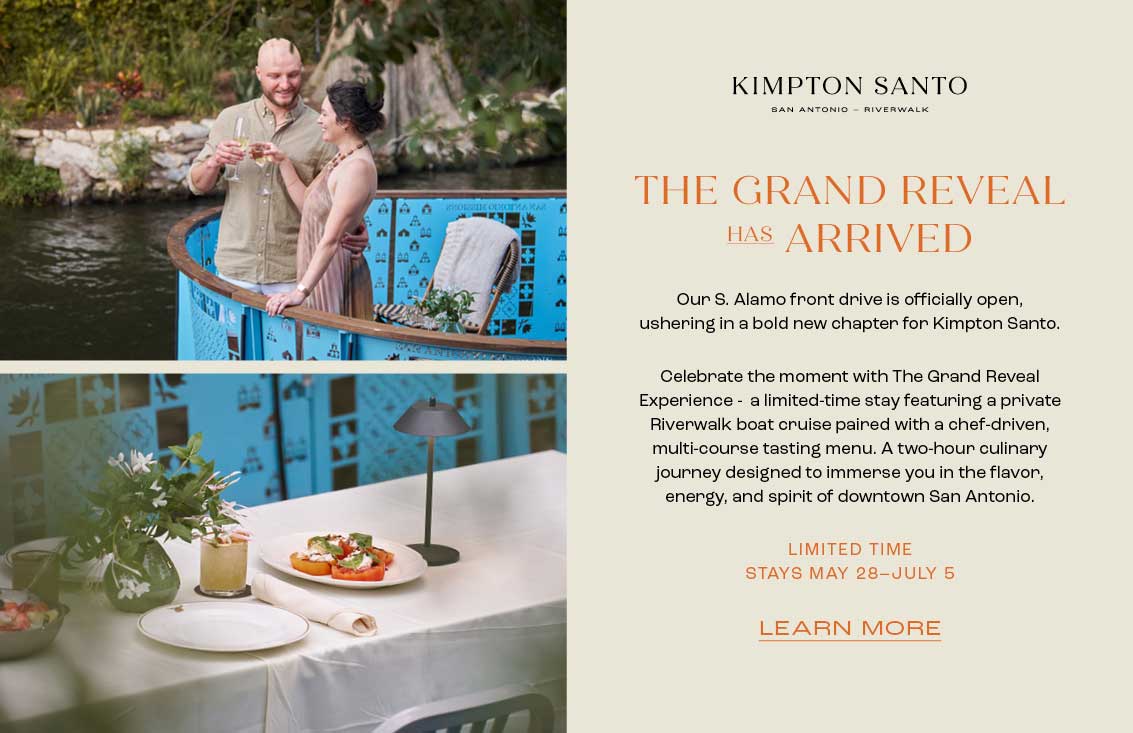 Grand Reveal Experience package for Stays from May 28 to July 5 - Learn More