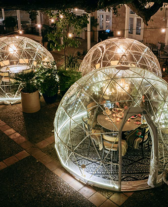 Courtyard Globes